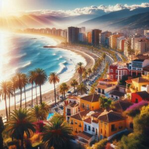 Drawn picture from Malaga where real estate sells quickly according to new data